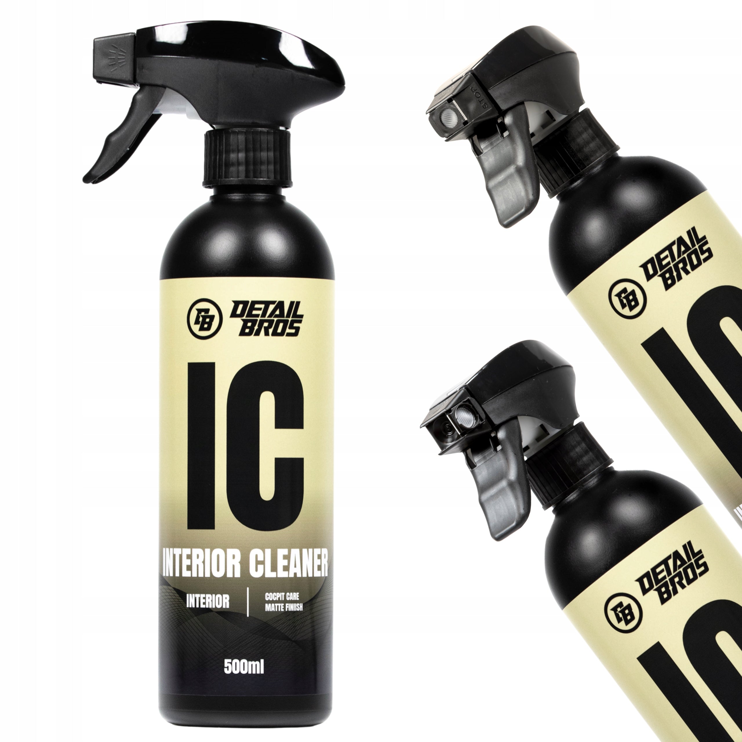 Interior Cleaner 500ml-IC- cleaning inside leather plastics-Detail Bros