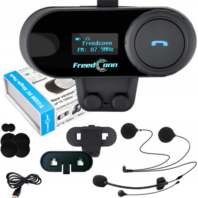 Interkom Bluetooth FreedConn T-Com SC V3 ProLektor