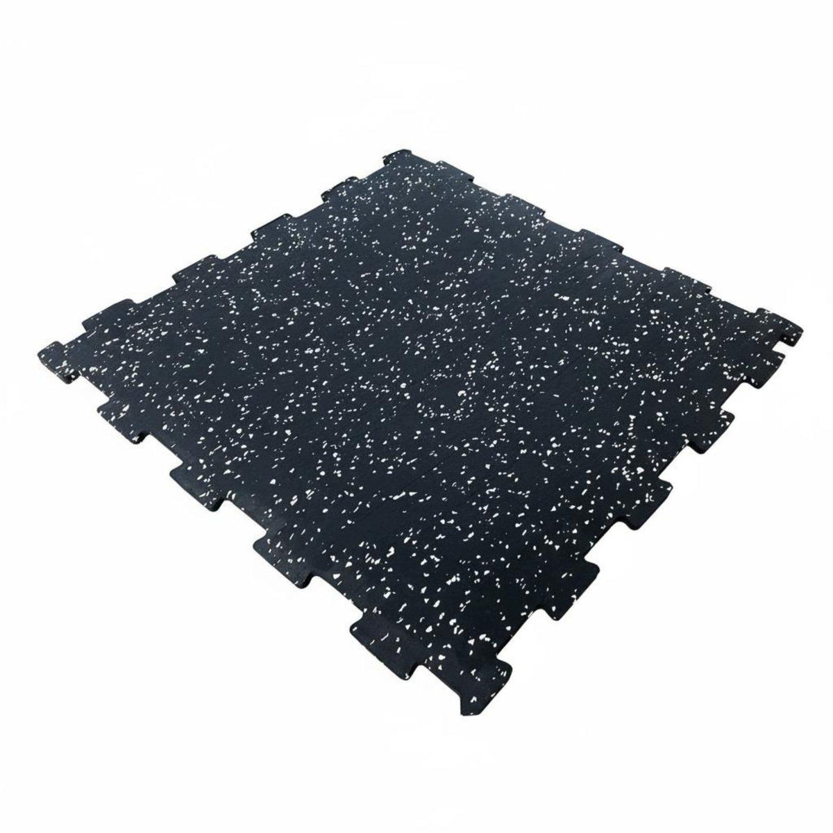 Interlocking Foam Floor Tile Easy Assembly Interlocking 60x60x1cm Black
