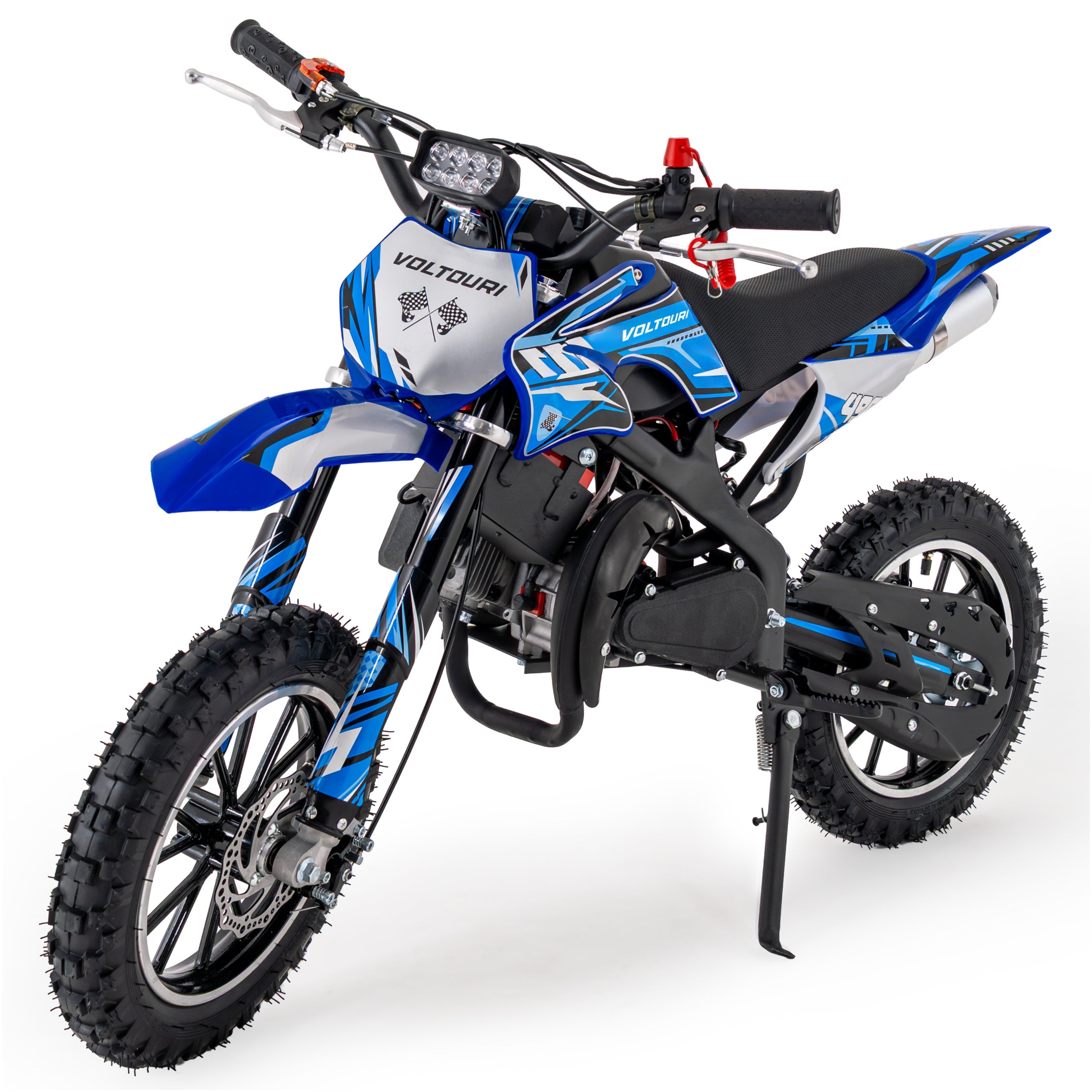 Internal combustion cross for children 49CC motorcycle for battery e-start led 35km/h