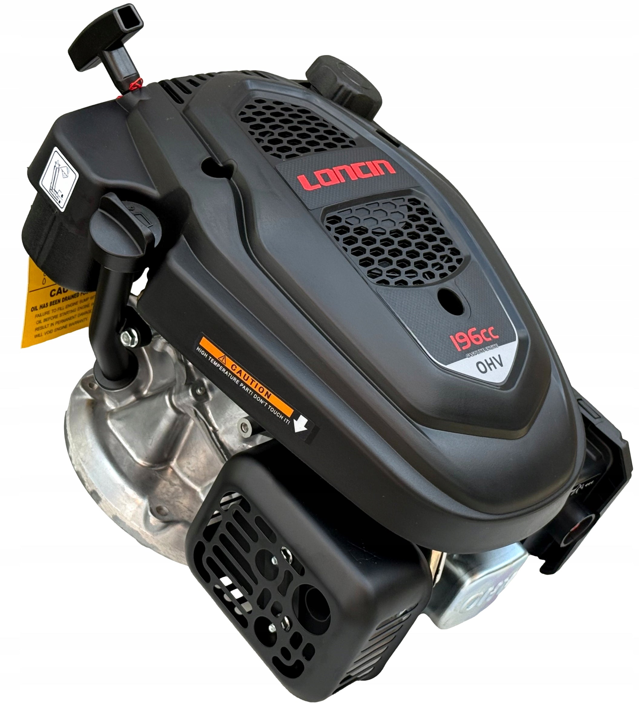 Internal combustion engine for mower LONCIN with vertical drive 196CM3 shaft 22/80 EAN (GTIN) 5903738782147