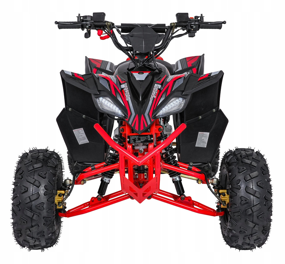 Internal combustion quad 125CC DESERT STORM LIFT red automatic reverse 12V 5Ah