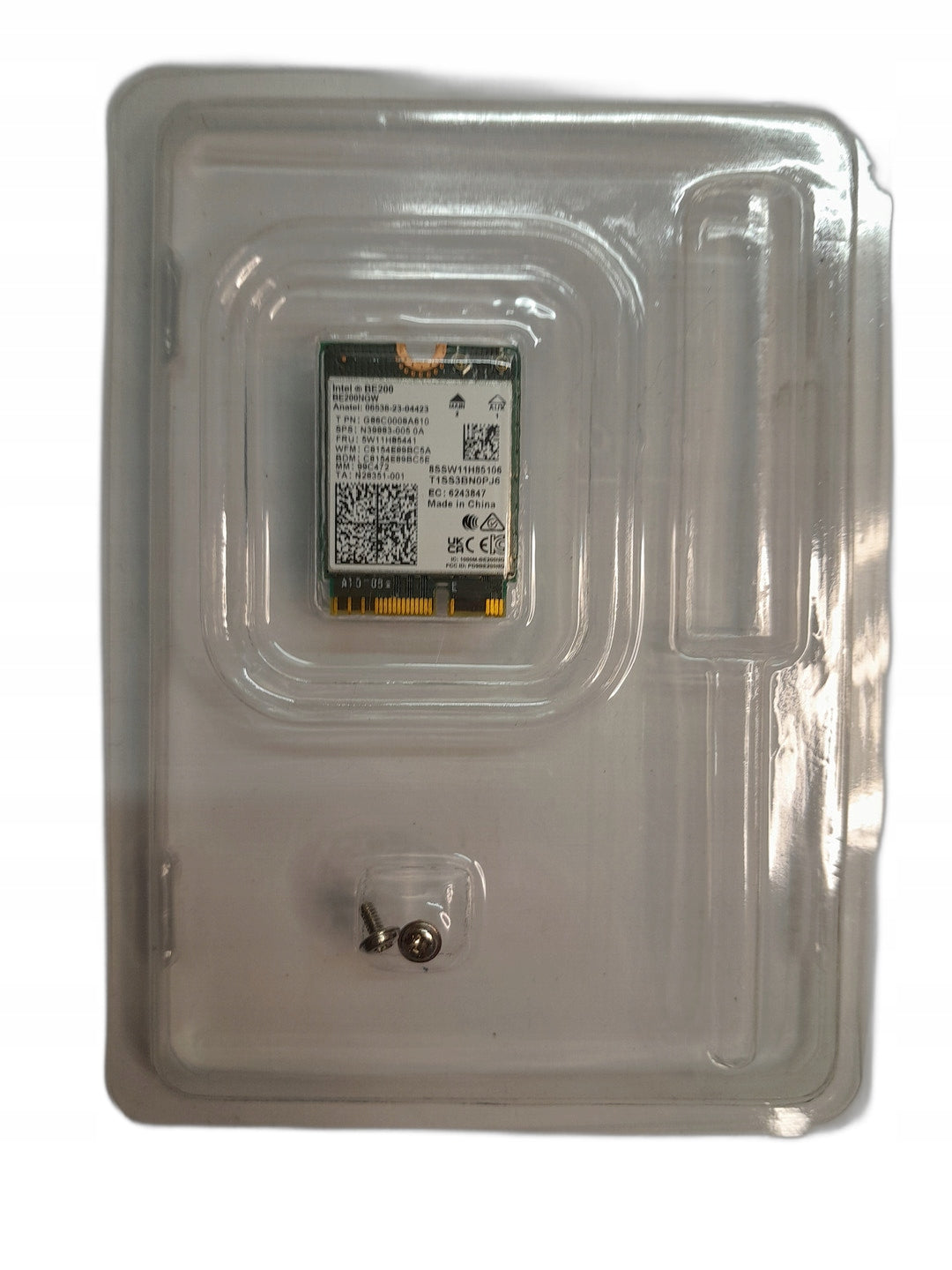 Internal network card Intel BE200 NGW Manufacturer code BE200 NGW