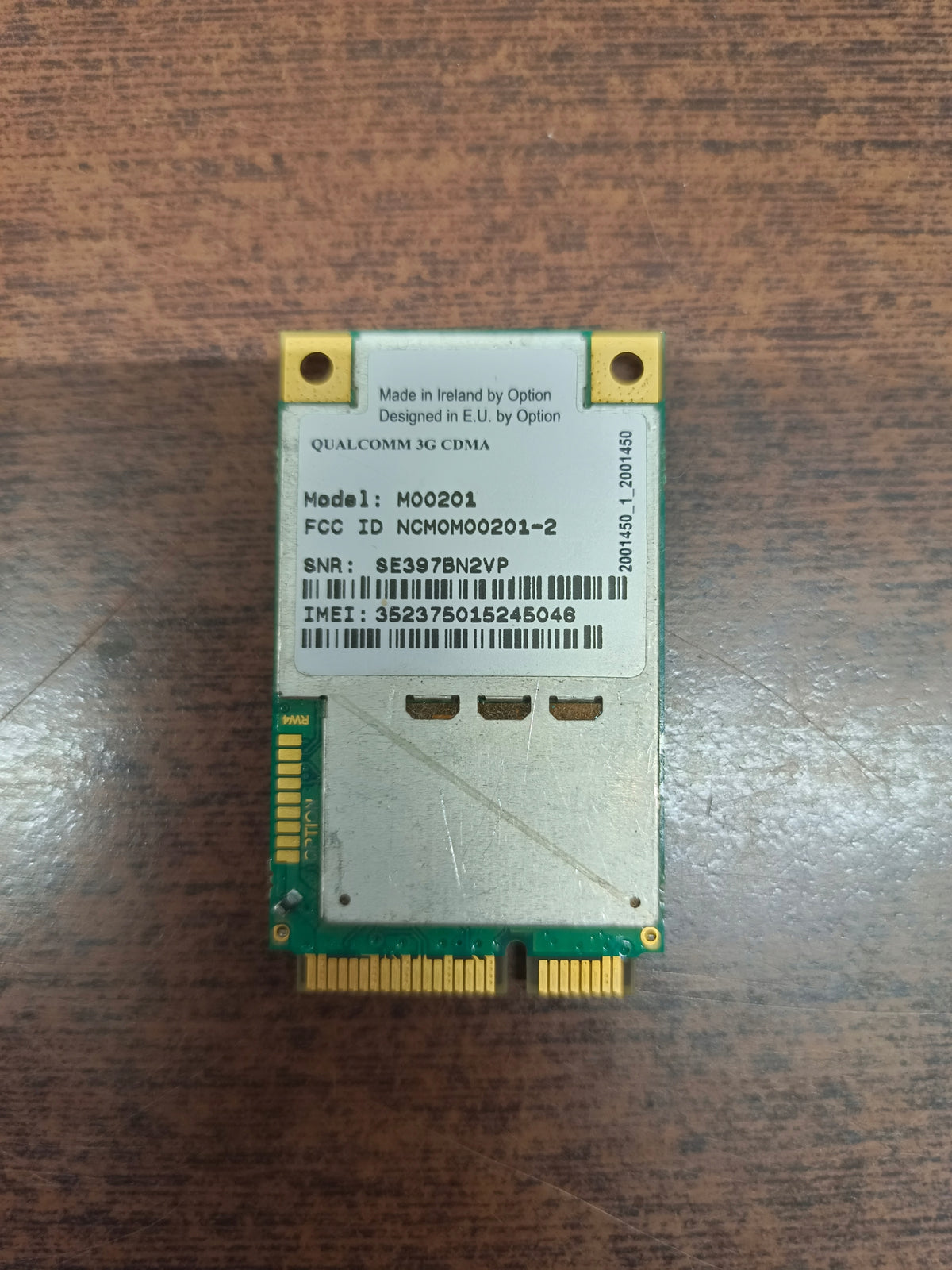 Internal network card Qualcomm M00201
