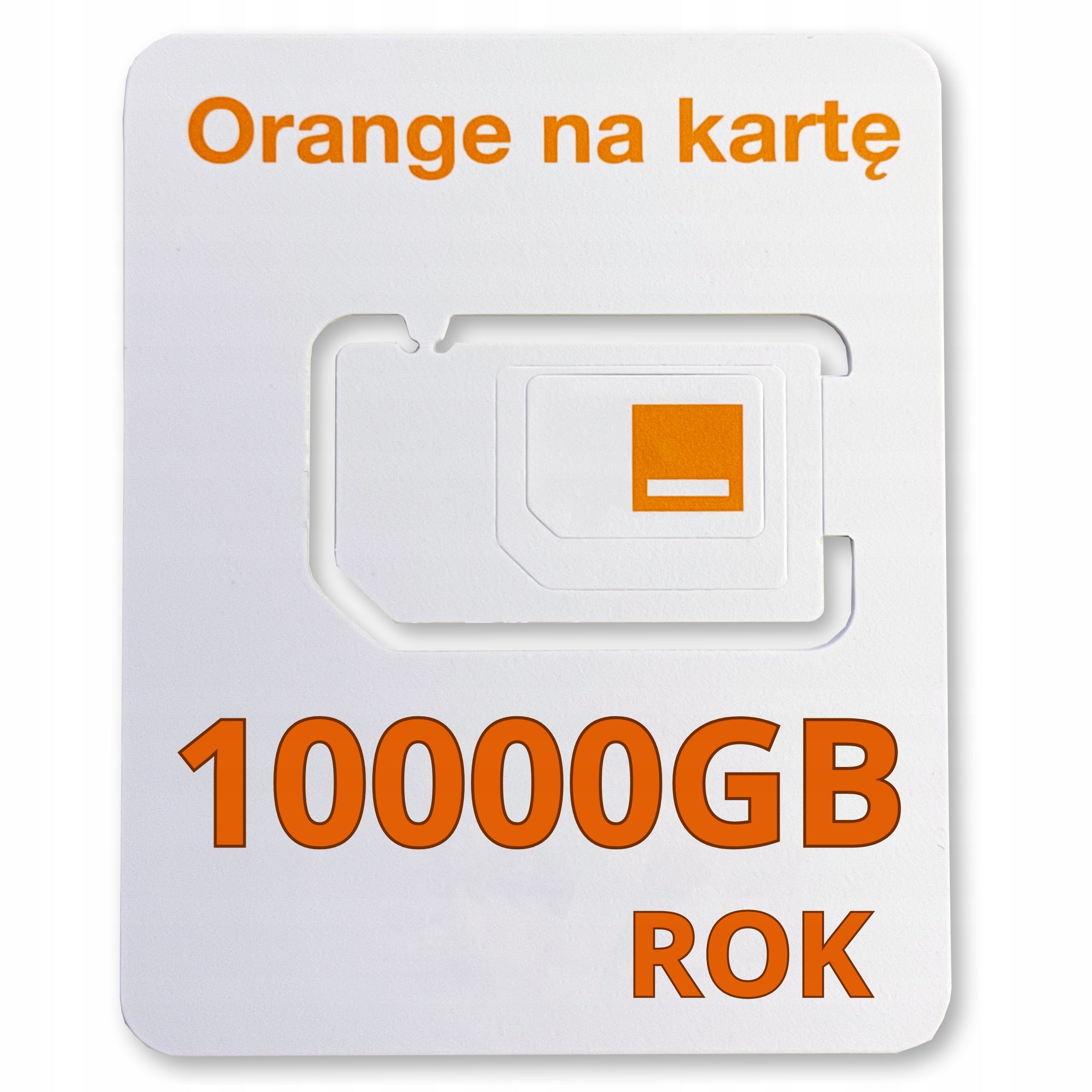 Internet Mobile Orange LTE 5G 10000GB 118GB EU per YEAR SIM card for Router
