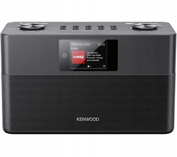 Internet Radio Kenwood CR-ST100S-B Bluetooth USB FM DAB+ Wi-Fi Alarm Clock Brand Kenwood