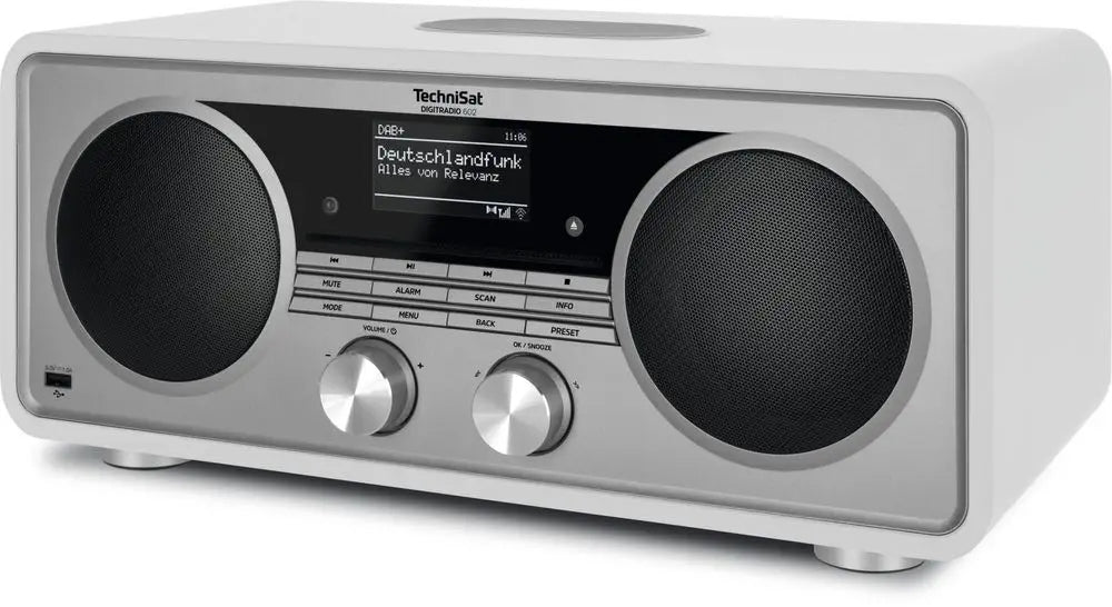 Internet Radio TechniSat DIGITRADIO 602 CD DAB+ FM Bluetooth 70W White Manufacturer code 4019588139879