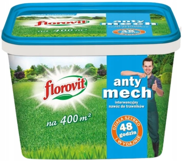 Interventional Lawn Fertilizer Florovit 8 kg Antimech Effective