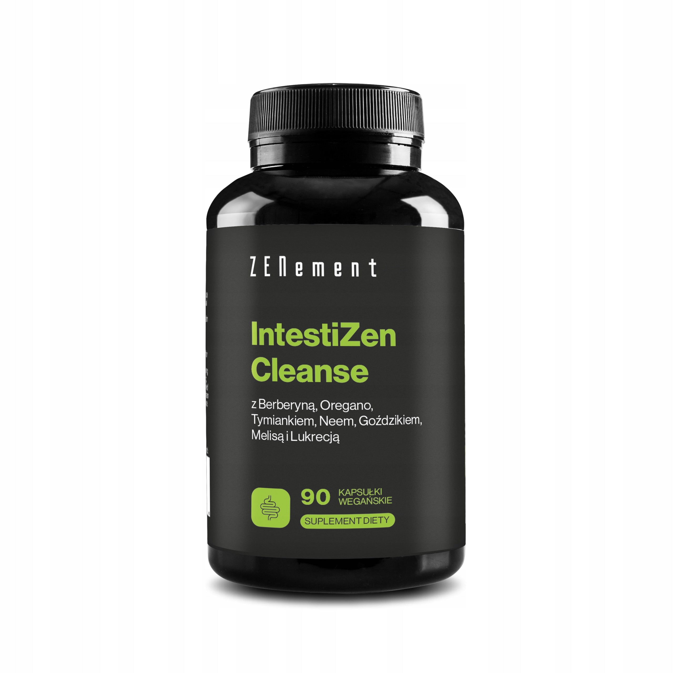 IntestiZen Cleanse – Berberine, Oregano, Thyme, 8 Plant Extracts