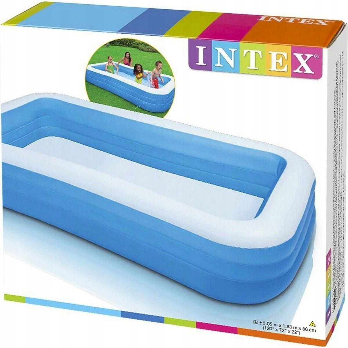 Intex 58484 Rodinný bazén 305 x 183 cm Model Rodinný bazén 305 x 183 cm