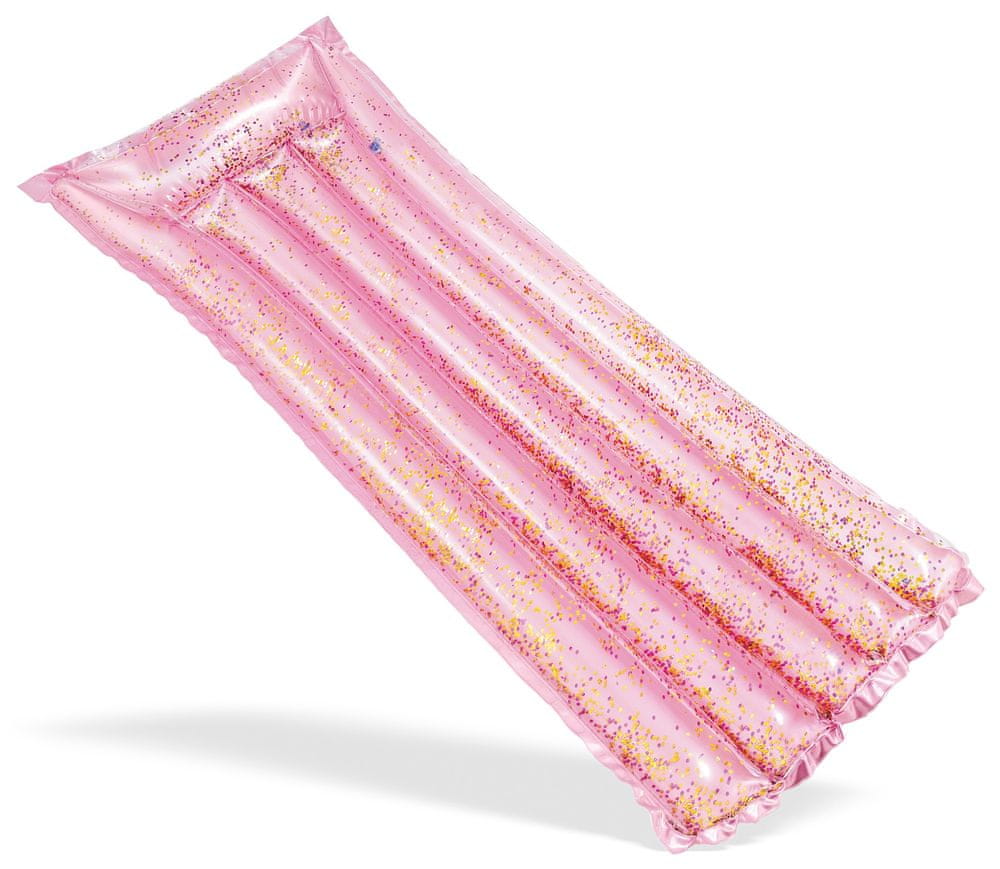 Aufblasbare Strandmatratze Intex Glitter, 170x53x15 cm 