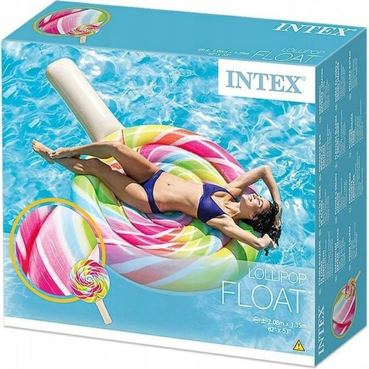 Intex 58753 Nafukovací lehátko lízátko Model Lollipop