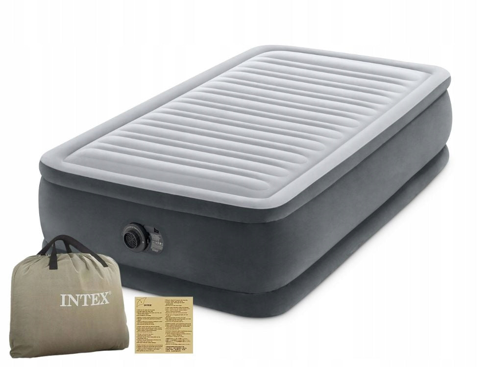 Intex 64412ND Dura-Beam Comfort mattress with built-in pump 99x191x46 cm