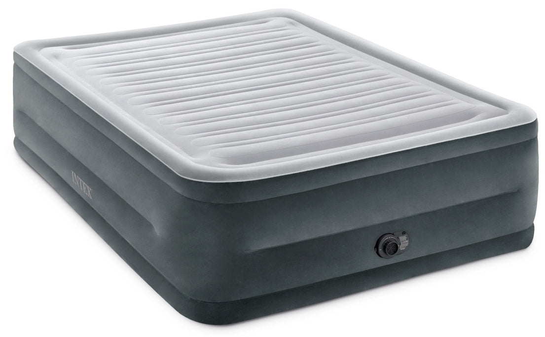 Intex 64418 ND Bed Mattress Inflatable 152x203x56cm Built-in Pump Packaging status original