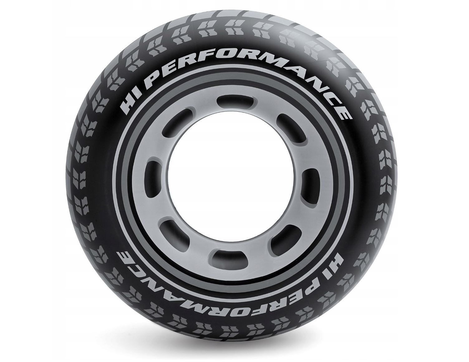 Intex Inflatable swimming wheel - Black tyre 91cm #59252 (6941057459257) Color black