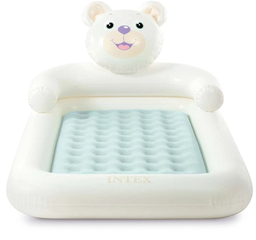Intex Teddy Bear 66817 baby travel cot Color brown