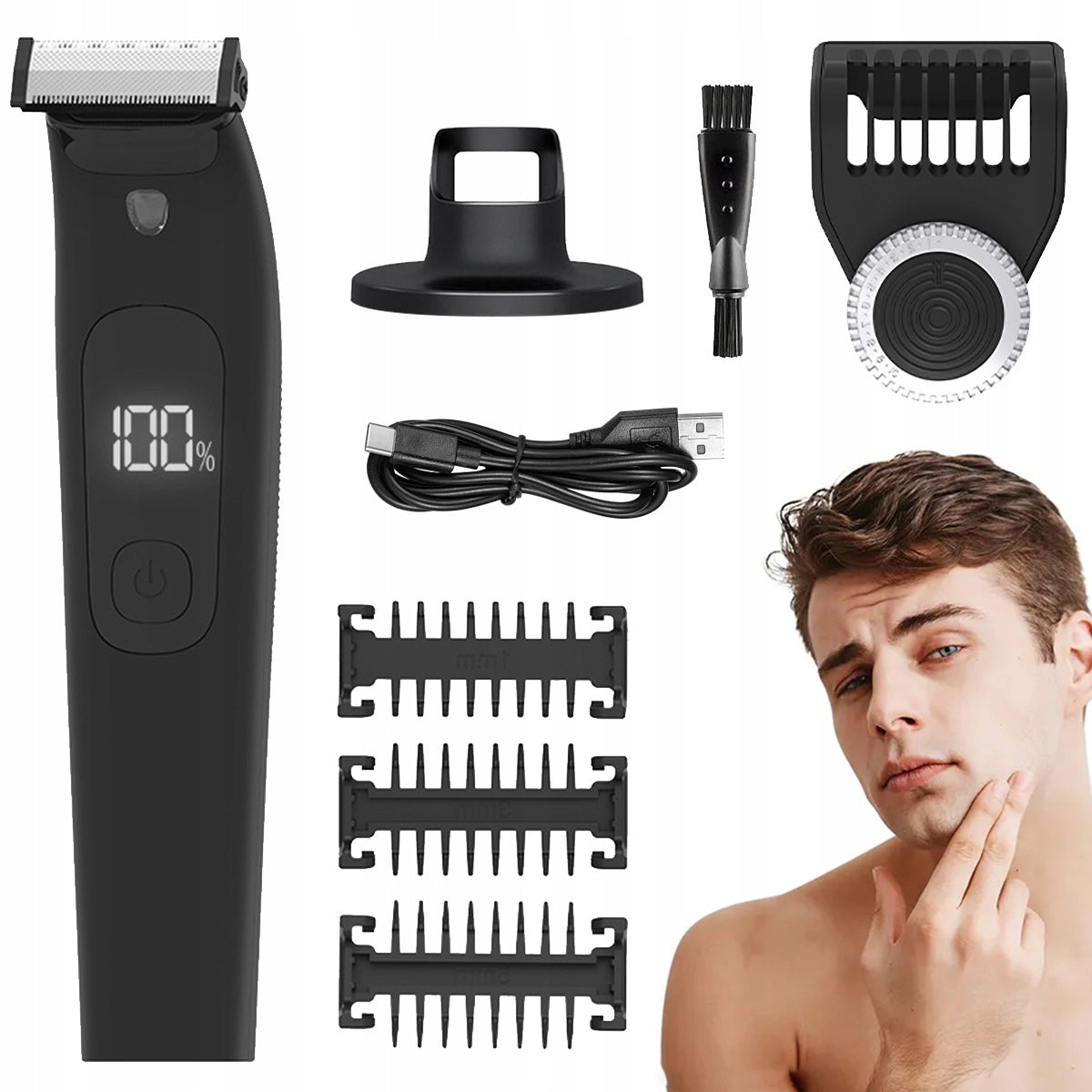 Intimate Place Shaving Machine - Trimmer for Beard, Hair, Eyebrows