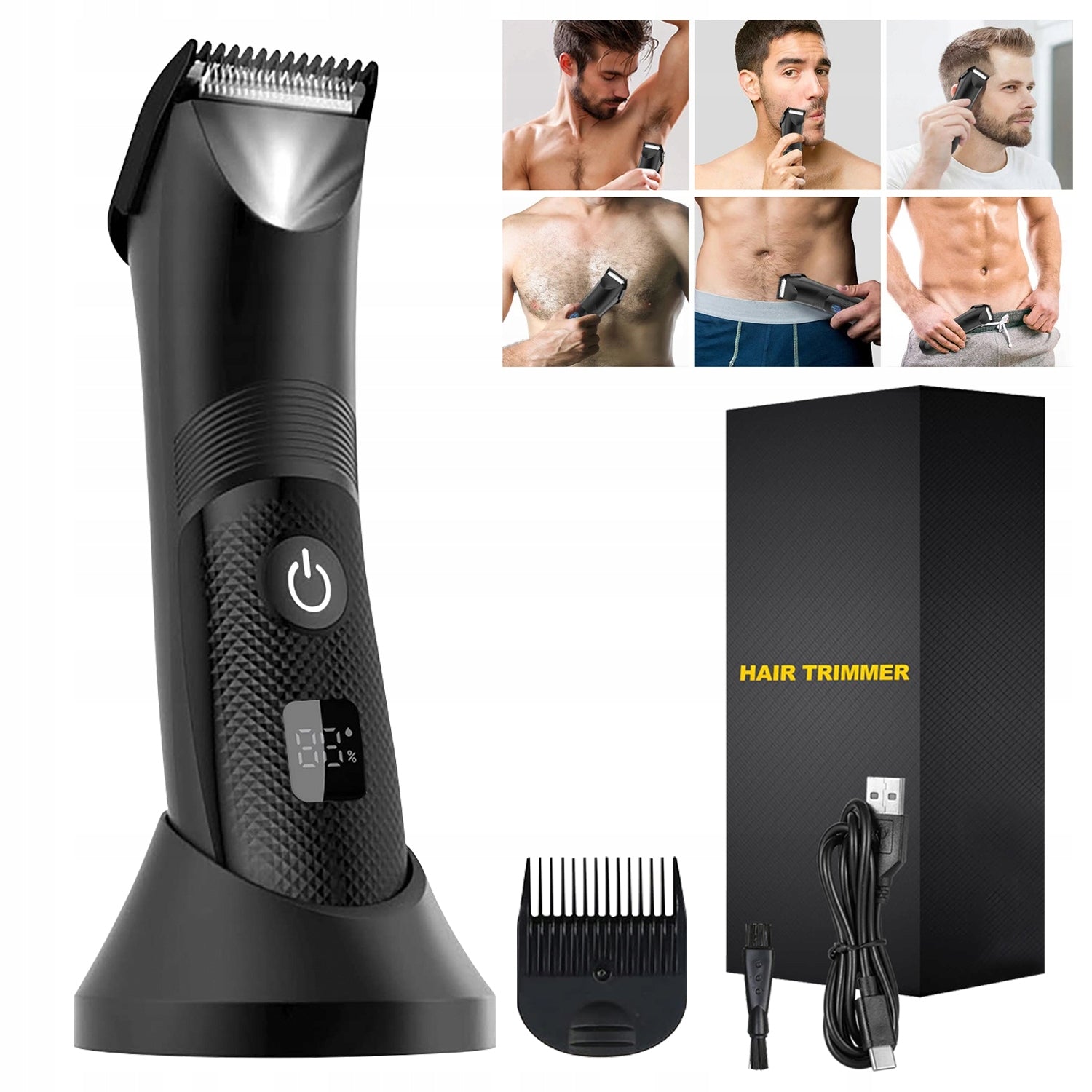 Intimate Place Shaving Trimmer Beard Hair Clipper Packaging status original