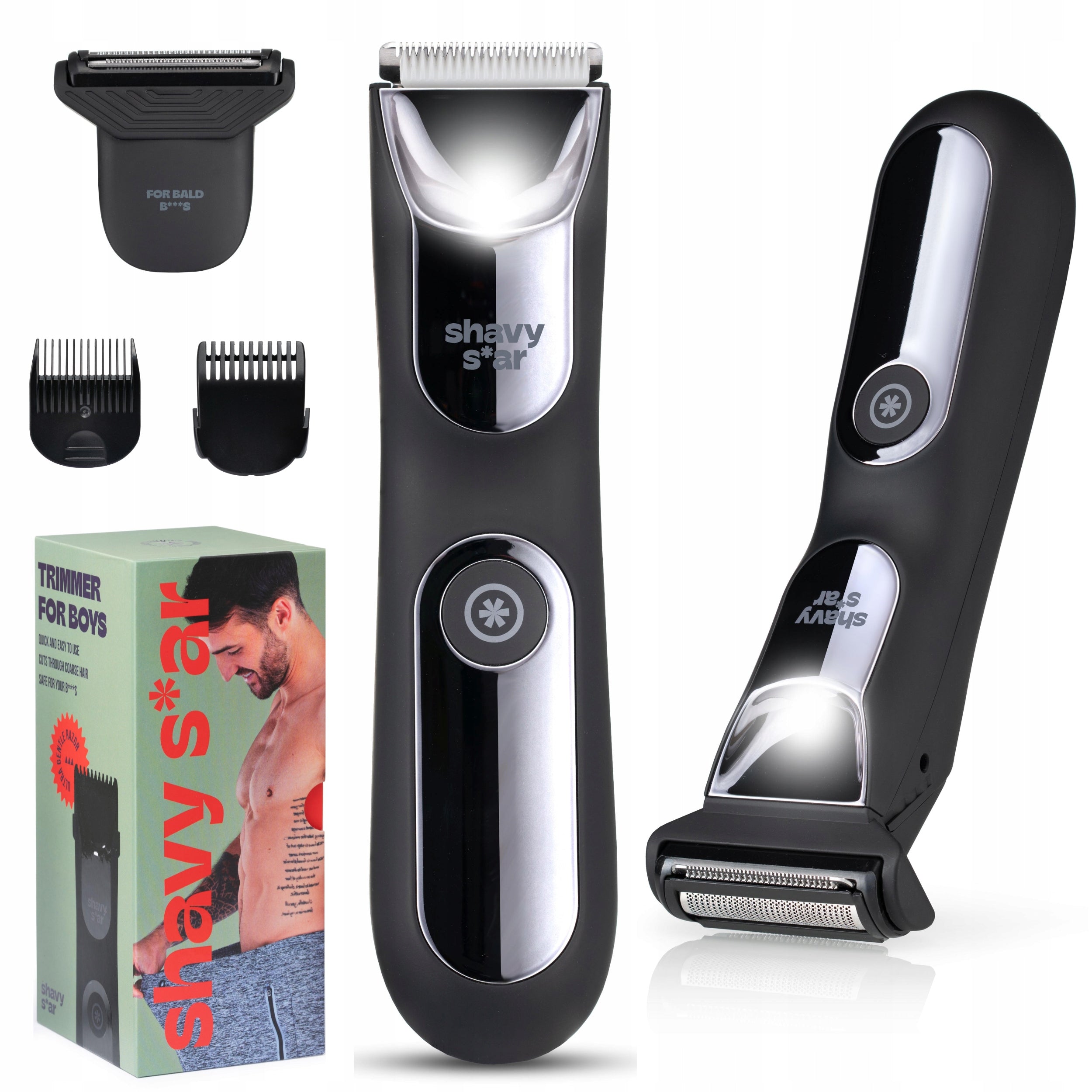 Intimate Shaver for Men Clipper Shavy Star