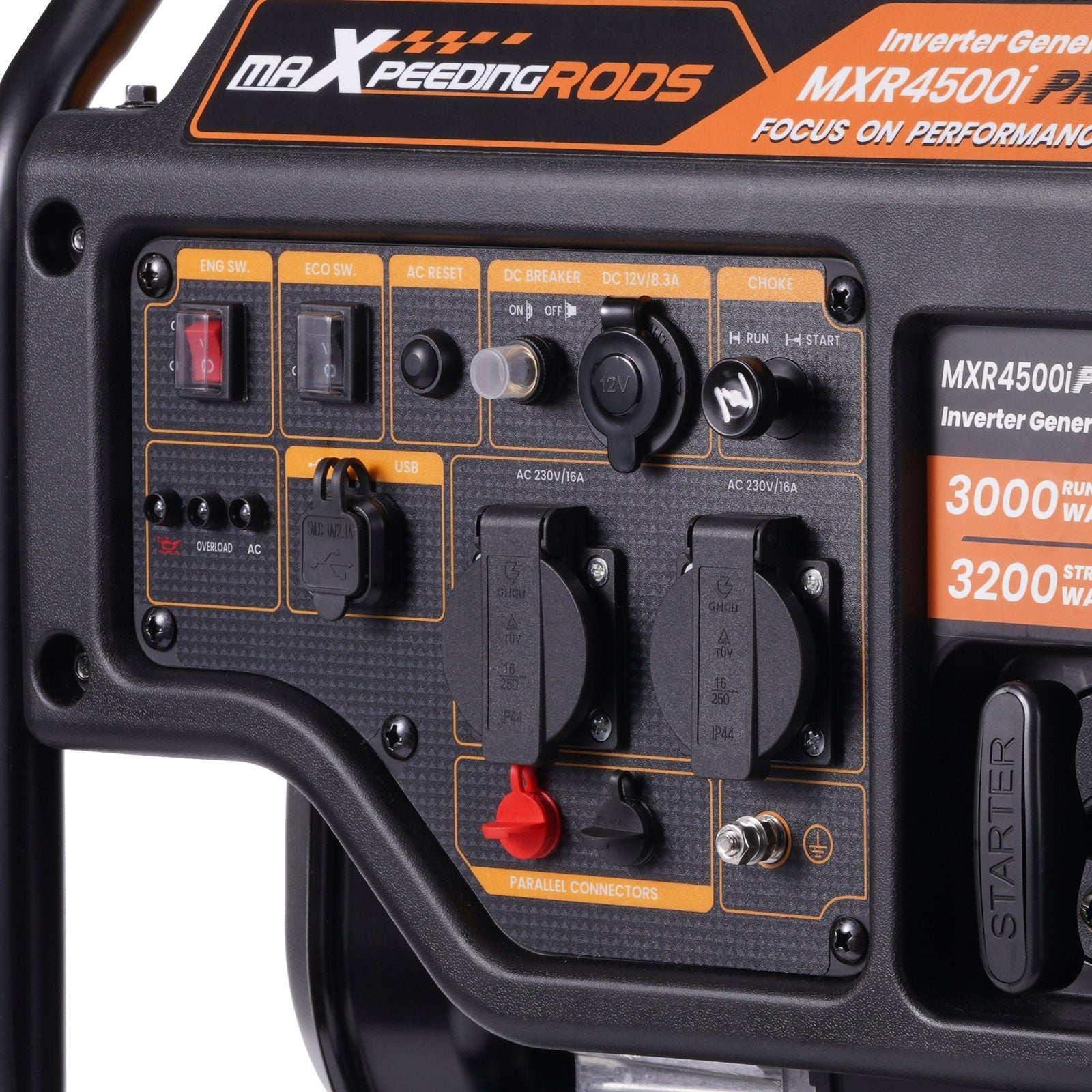 Inverter Current Generator Portable 3.2KW Manufacturer code PRO3.2KW
