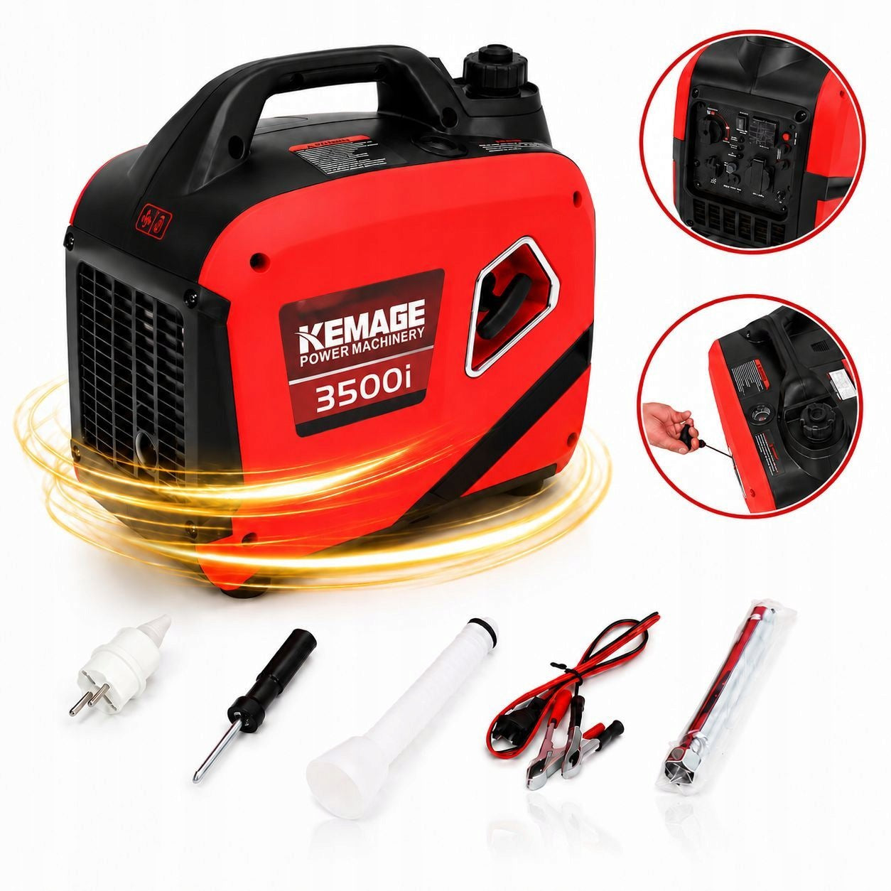 Inverter Generator Set 3kW Gasoline Silent Energy Generator