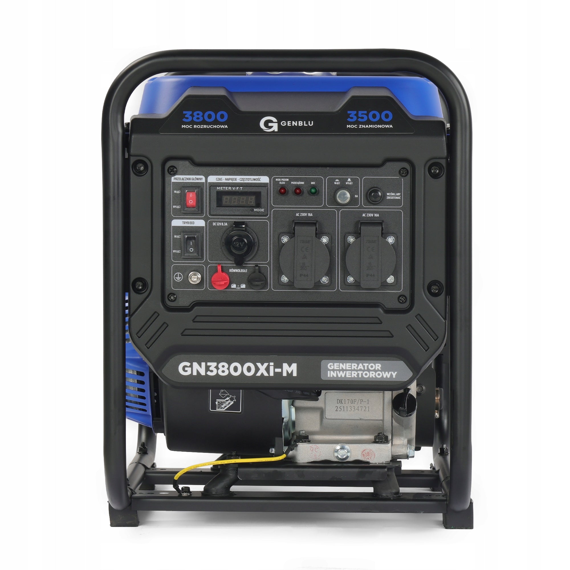 Inverter generator set GENBLU GN3800Xi-M 3800W quiet ECO 3.8 KW