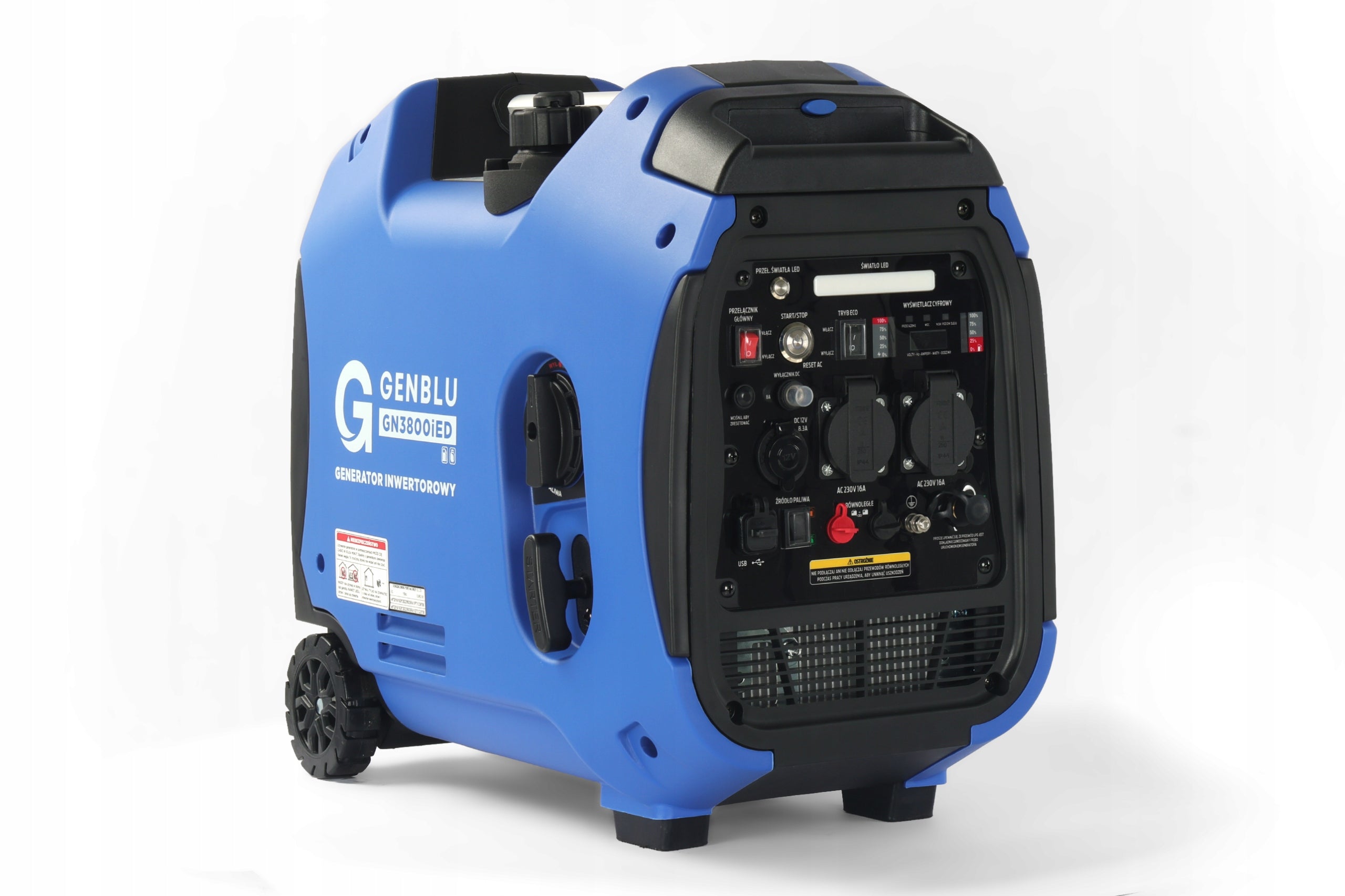 Inverter generator set GENBLU GN3800iED 3800W LPG petrol ECO Packaging status original