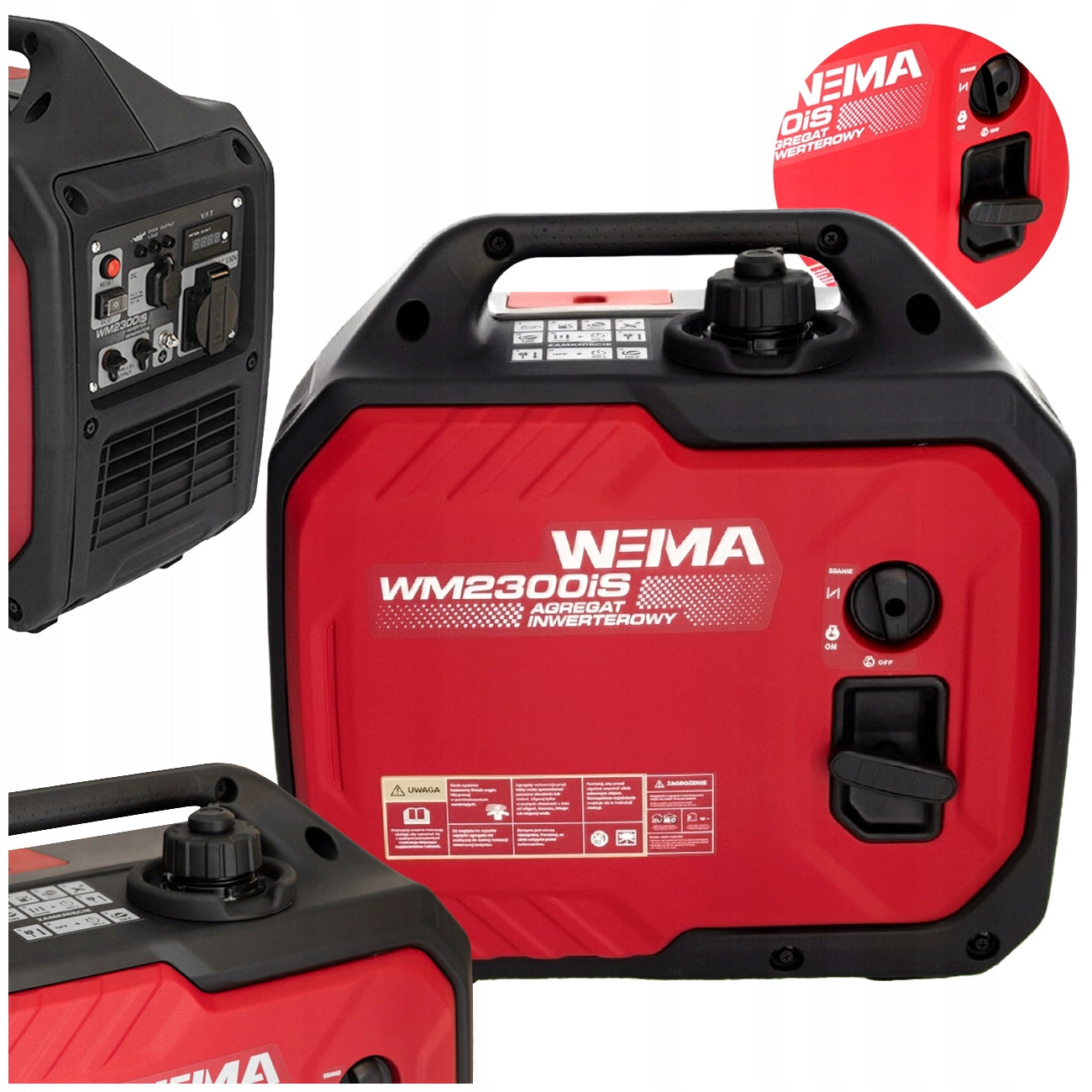 Inverter generator set power 2 kW single-phase Weima WM2300is