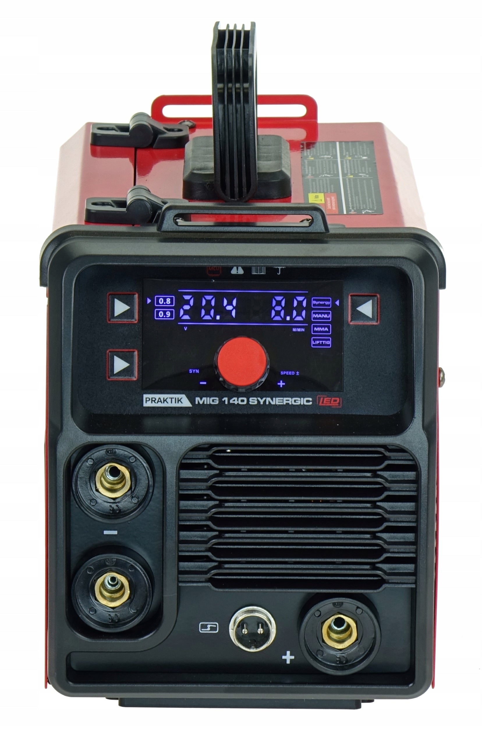 Inverter welder MIGOMAT WITHOUT GAS IDEAL MIG/MAG MMA synergy LED 140A Manufacturer code PMIG140 LED
