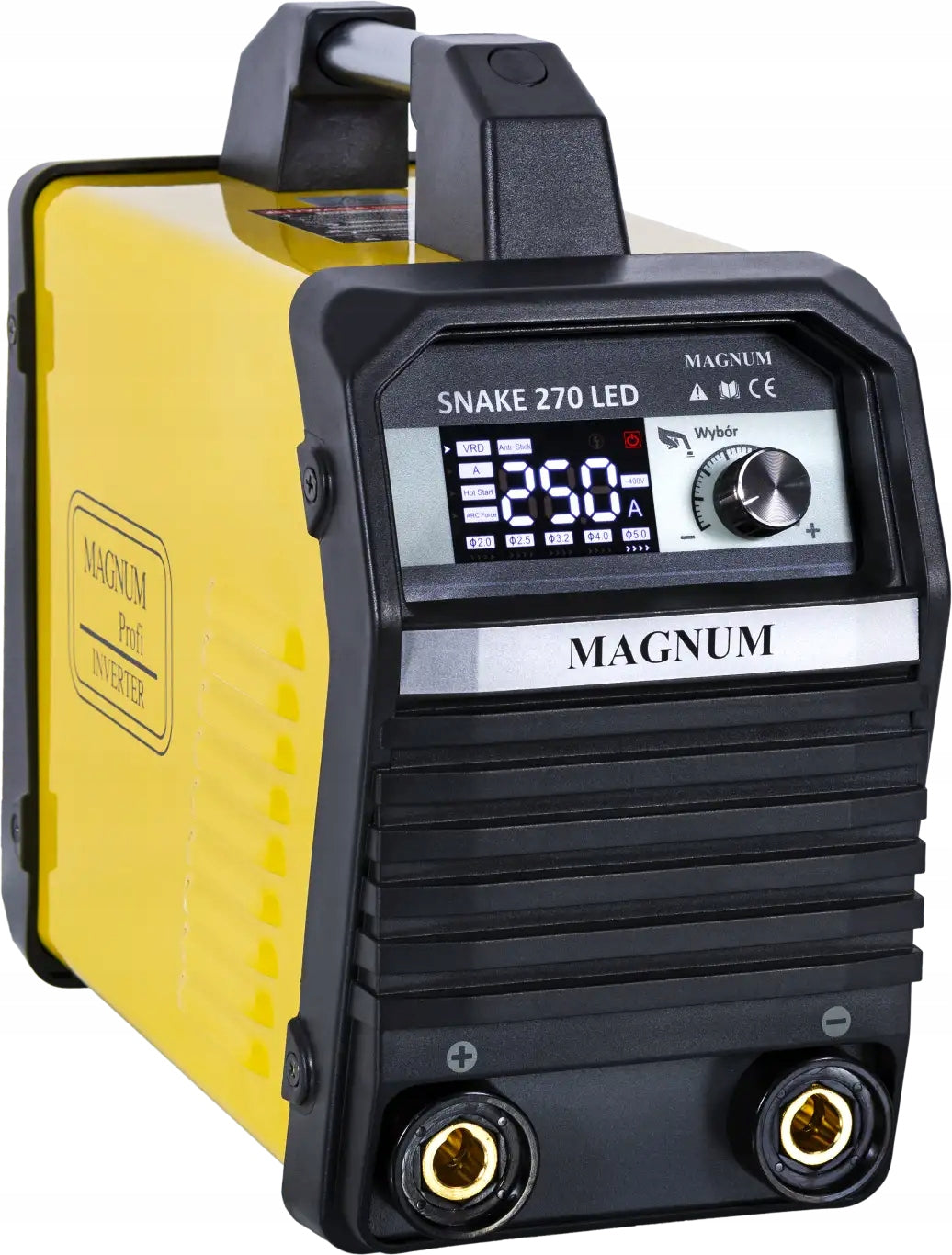 Inverter welder Magnum Snake 270 LED 400V
