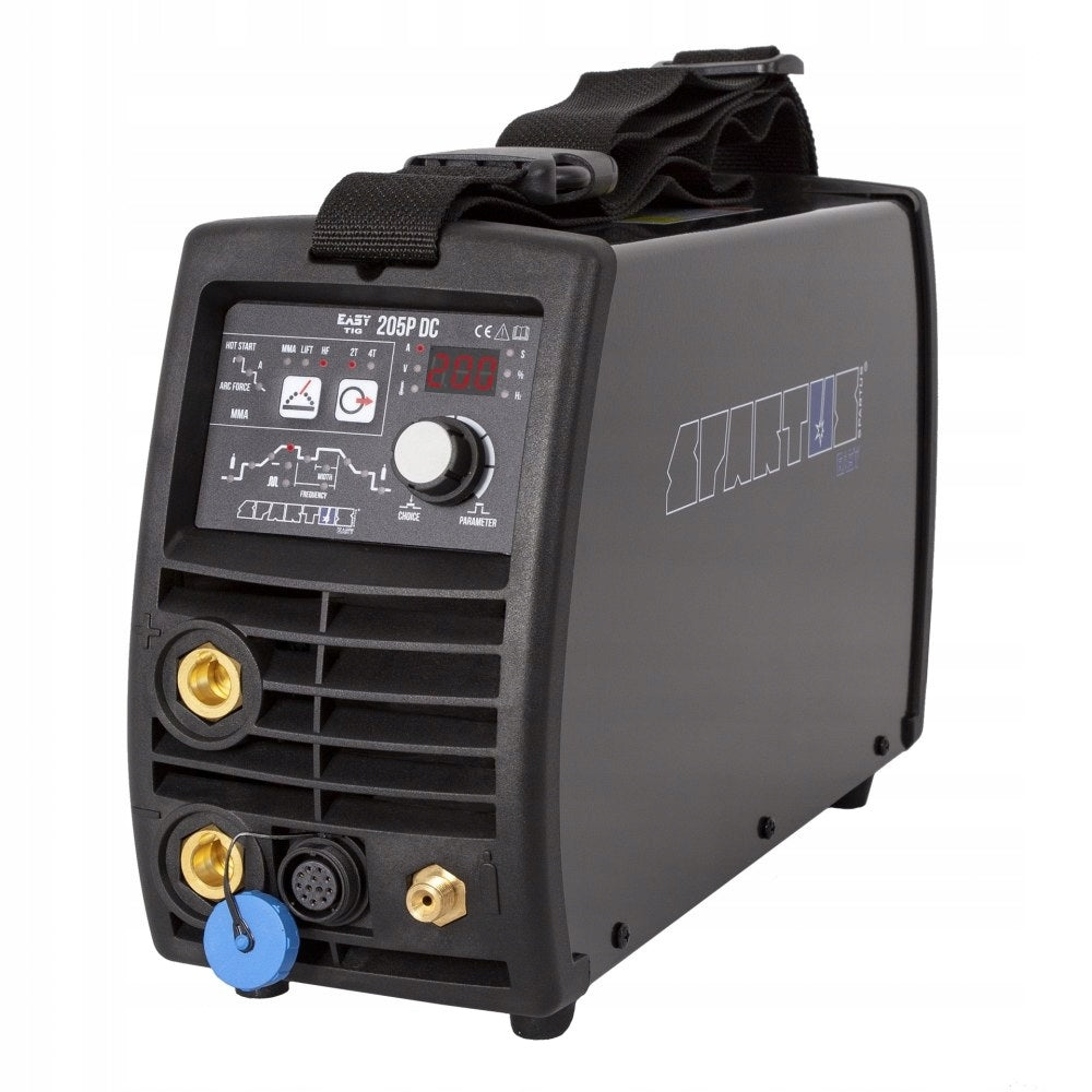 Inverter welder SPARTUS EasyTIG 205P DC PULS MMA 230V 200A IGBT HF Brand Spartus