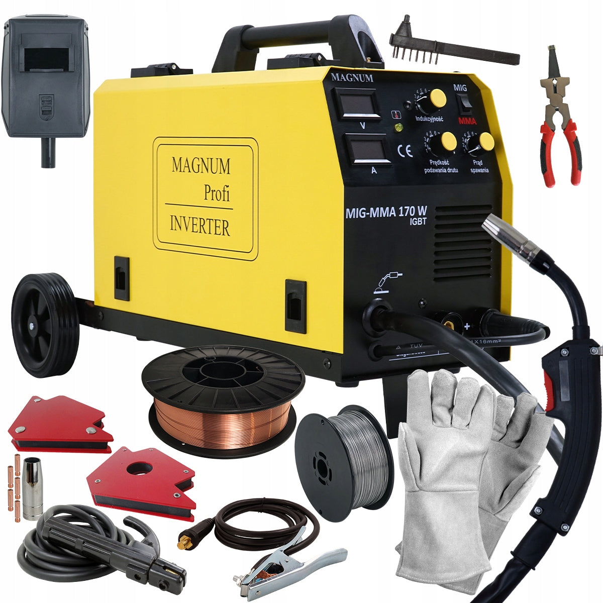 Inverter welding machine MIGOMAT MAGNUM 160 A MAG MMA