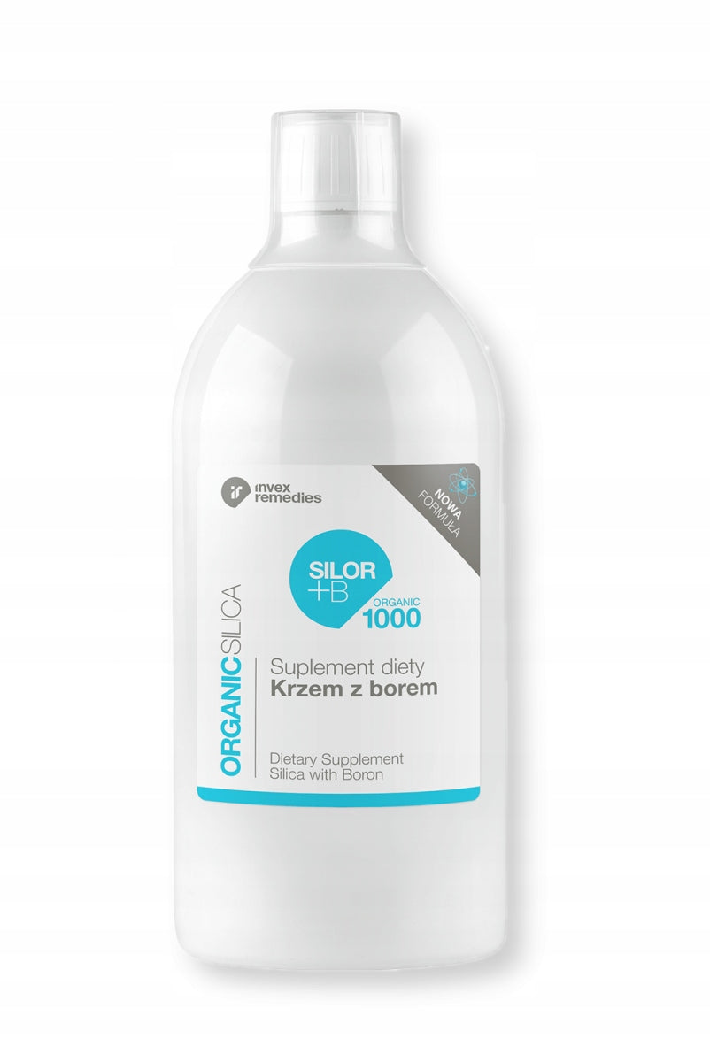 Invex Remedies SILOR Organic Silicon Highly absorbable Liquid 1000ml Manufacturer code 5902768409703