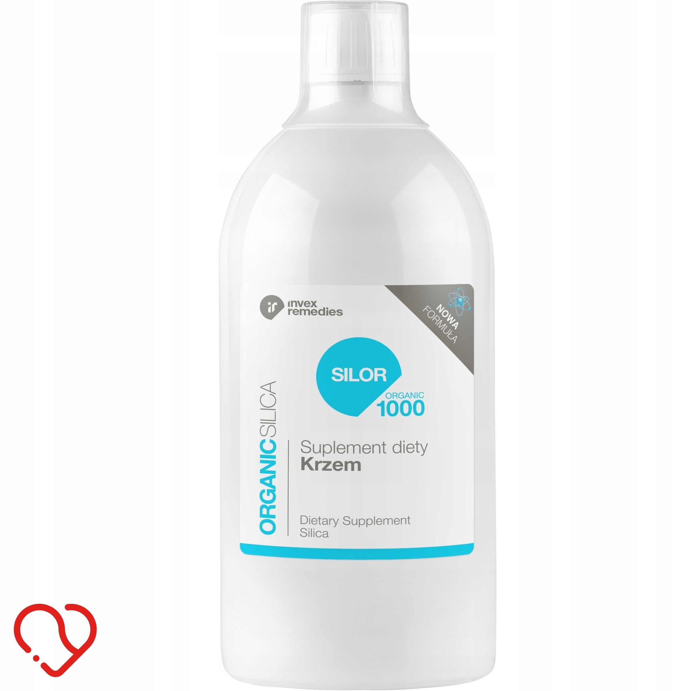 Invex Remedies SILOR Organic Silicon Highly absorbable Liquid 1000ml