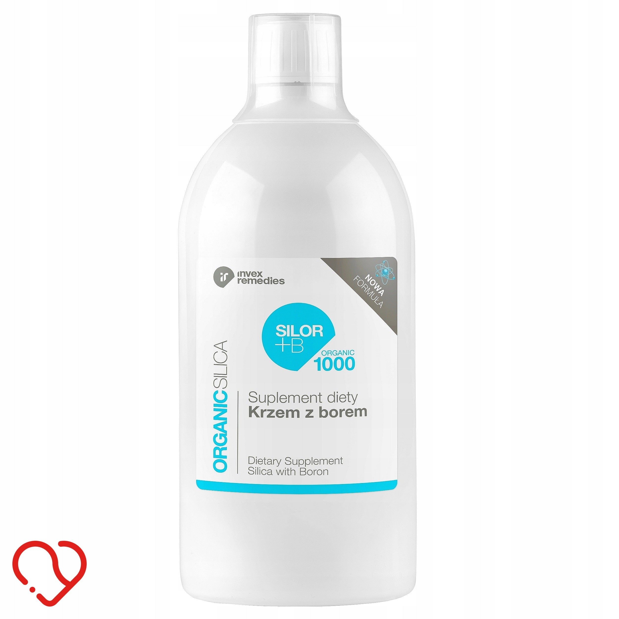 Invex Remedies Silor+B Silicon with Boron Silicon Boron Liquid 1000ml
