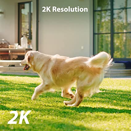 Ip 2K Outdoor CAMERA For Home Monitoring With Support Through App Model 2k qhd