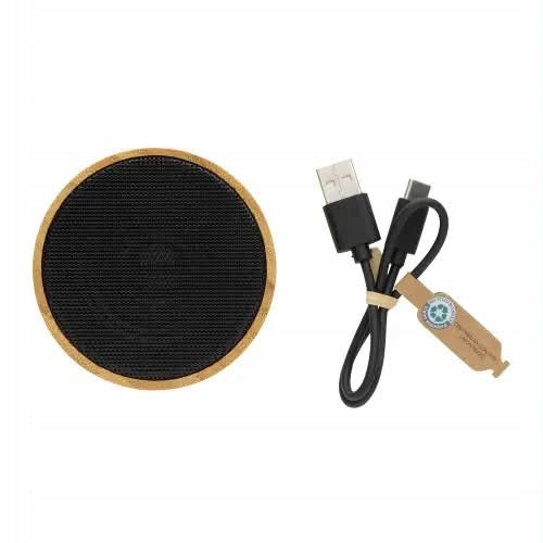 Iqonic 3W Portable Bamboo Speaker Brand no brand
