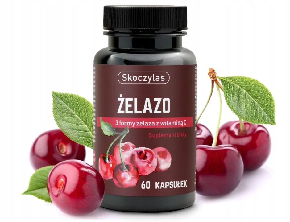 Iron 3 forms with vitamin C skoczylas 60 kaps
