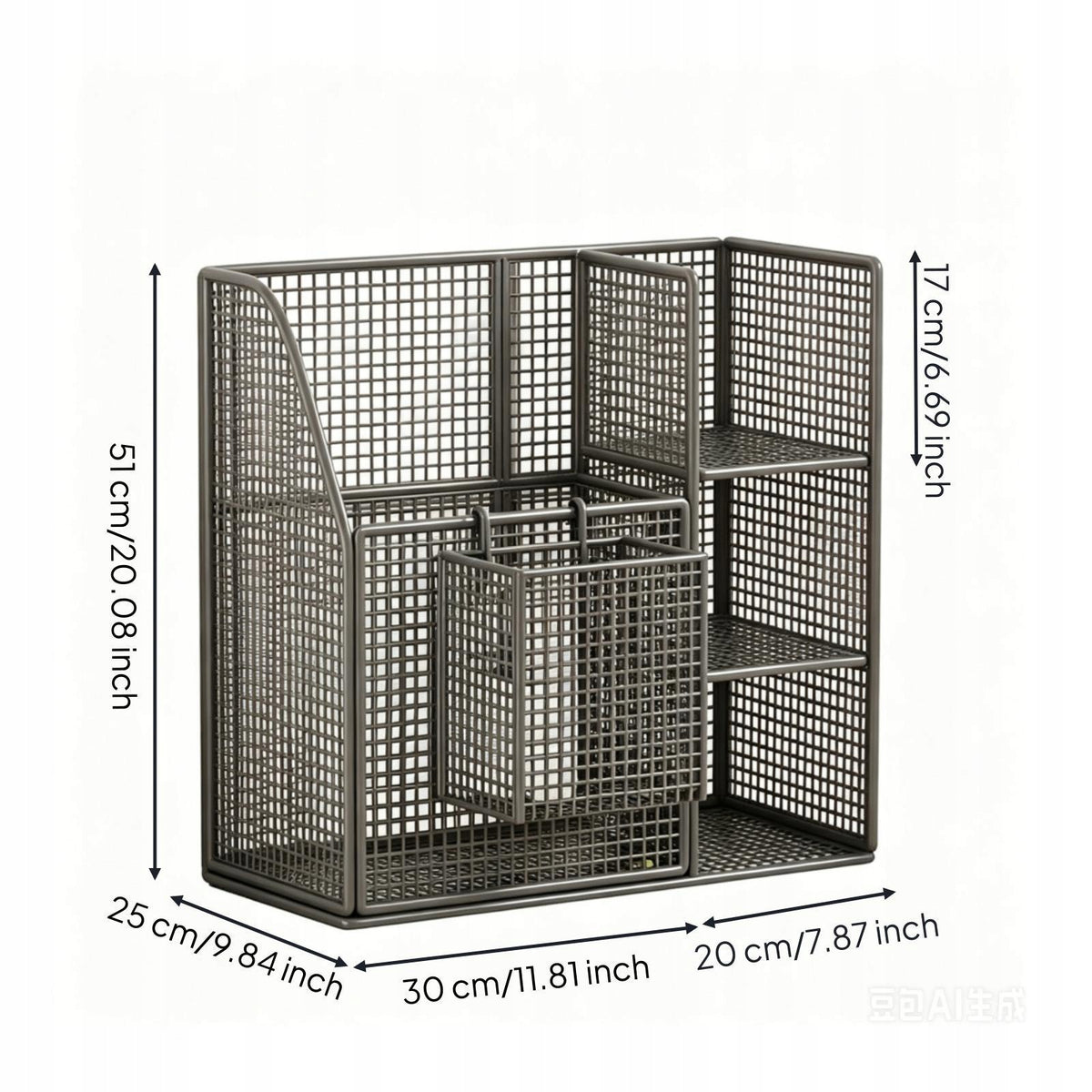 Iron Sports Gear Organizer Split Compartment Exercise Blk - Floor-standi a Packaging status original