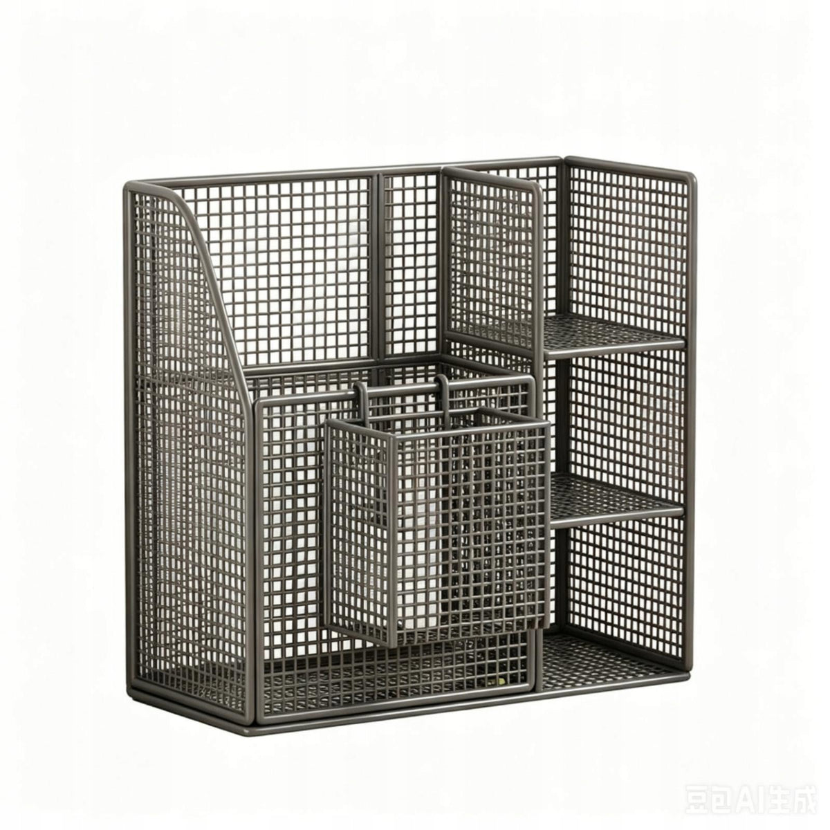 Iron Sports Gear Organizer Split Compartment Exercise Blk - Floor-standi a