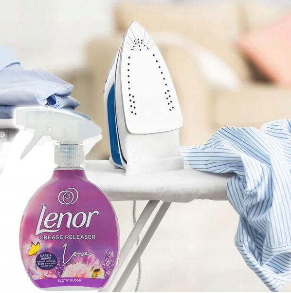 Iron Spray Crush Removal Lenor CREASE RELEASER SPRAY 2x500 ml Manufacturer code 5060033821039