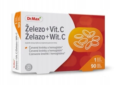 Iron + Vitamin C Dr.Max 90 tablets