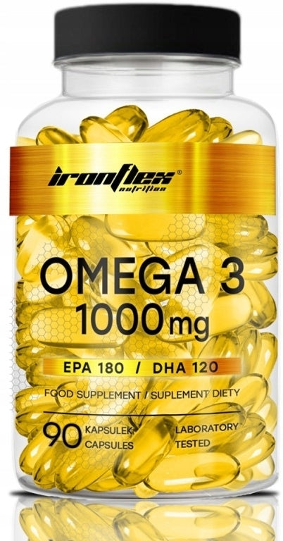 IronFlex Omega 3 fatty acids EPA DHA 1000 mg 90 kaps.