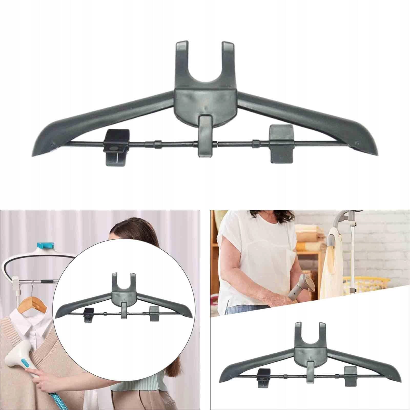 Ironing Machine Cloths Rack Foldable Keeps Garment Parallel Easy to Black