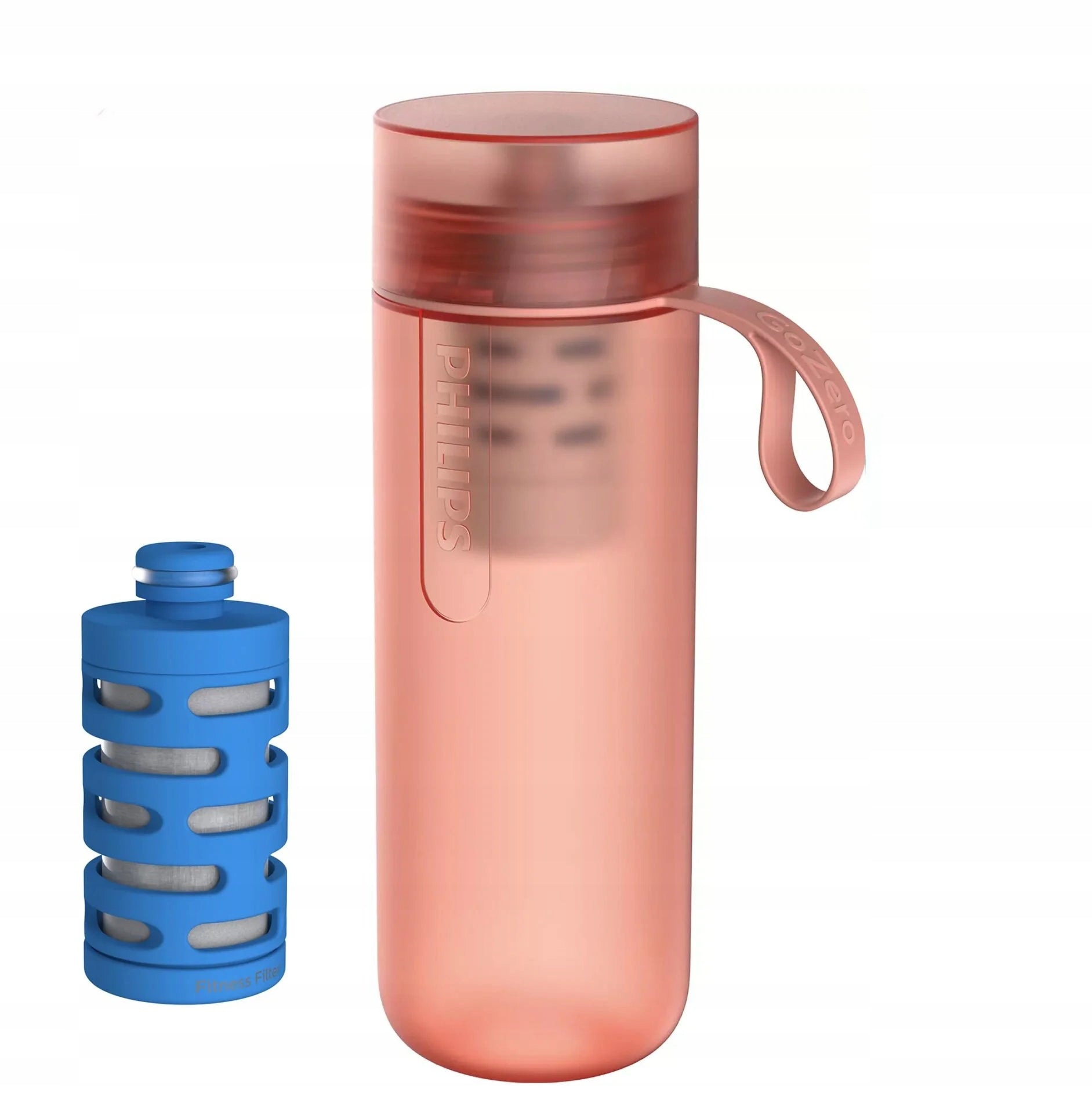 Irrigation Bottle Philips GoZero 590ml Filter Red