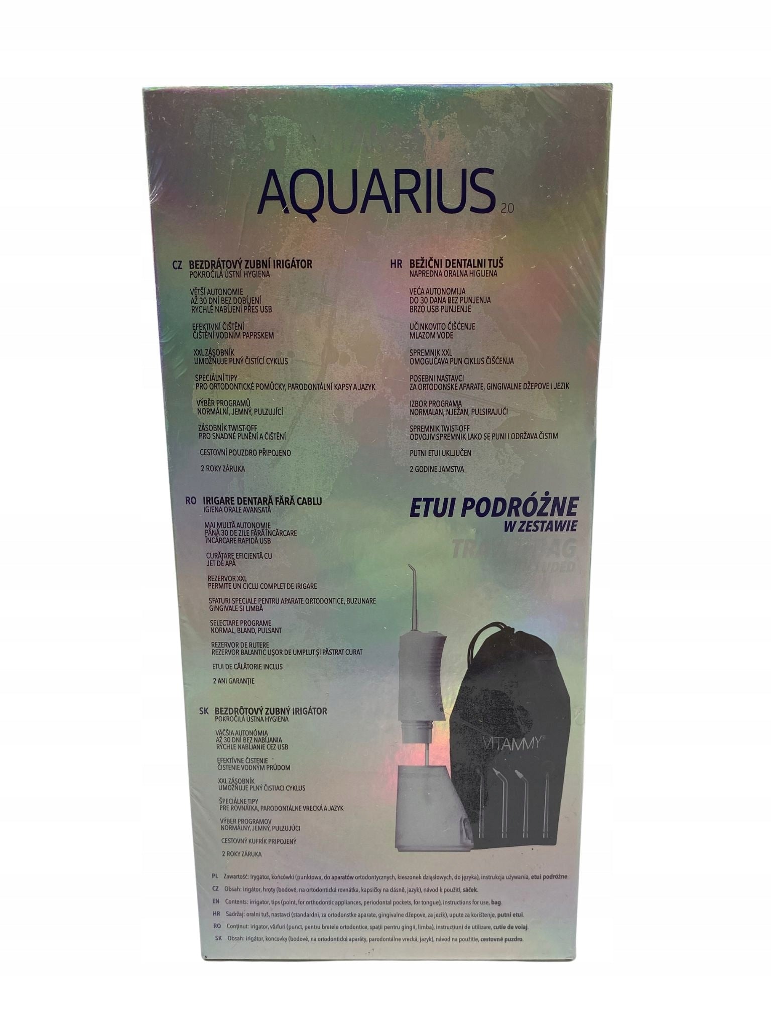 Irrigator VITAMMY Aquarius wireless white Brand VITAMMY