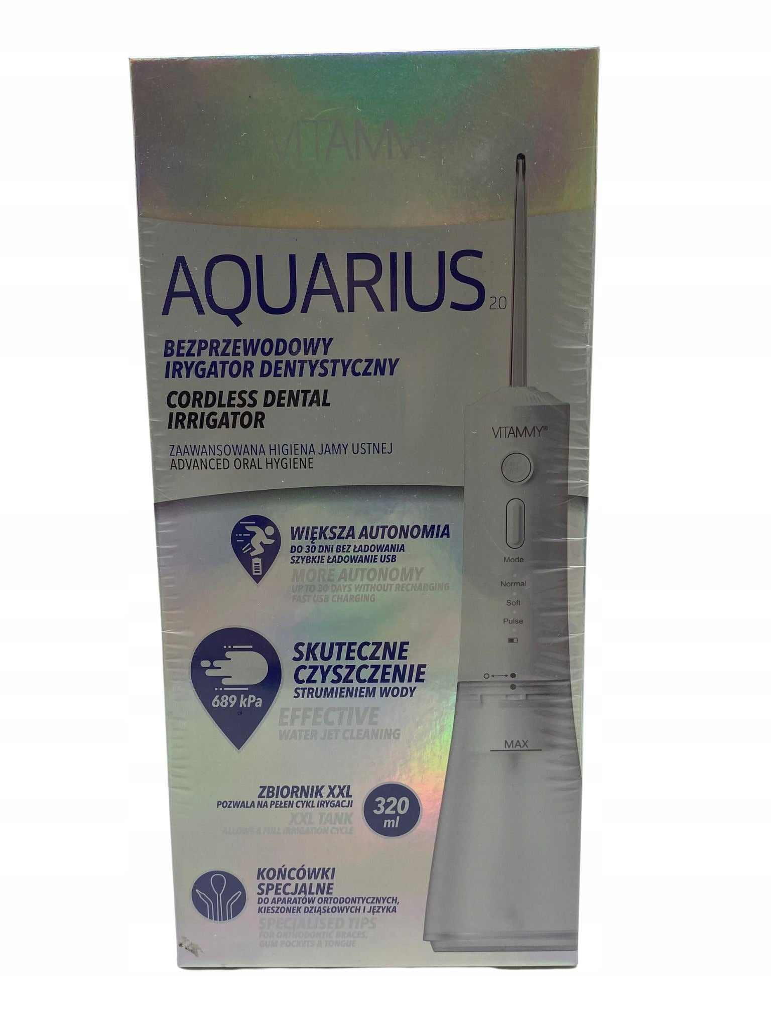 Irrigator VITAMMY Aquarius wireless white