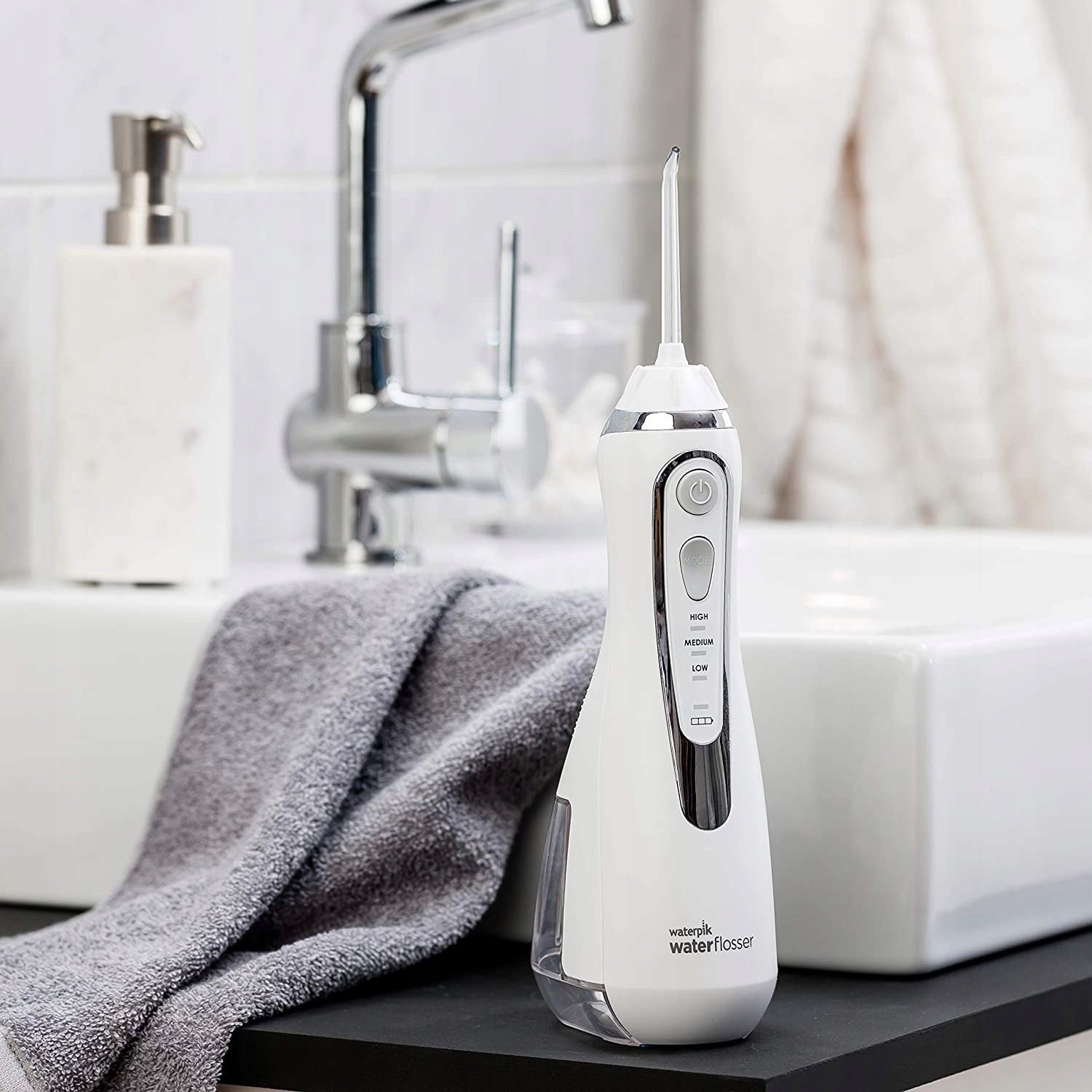 Irrigator for cleaning teeth Waterpik WP-580EU wireless white Brand Waterpik