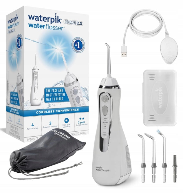 Irrigator for cleaning teeth Waterpik WP-580EU wireless white