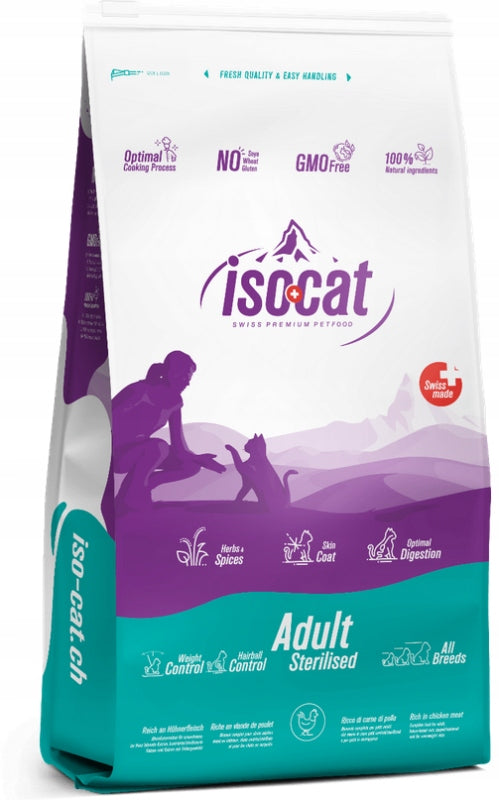 Iso-cat ADULT Homecat - Sterilized 3 kg